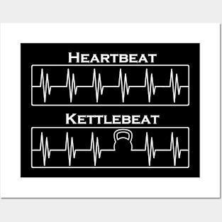 Heartbeat vs Kettlebeat Posters and Art